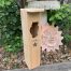 Lone Star Woodcraft Owl House with an owl shaped opening
