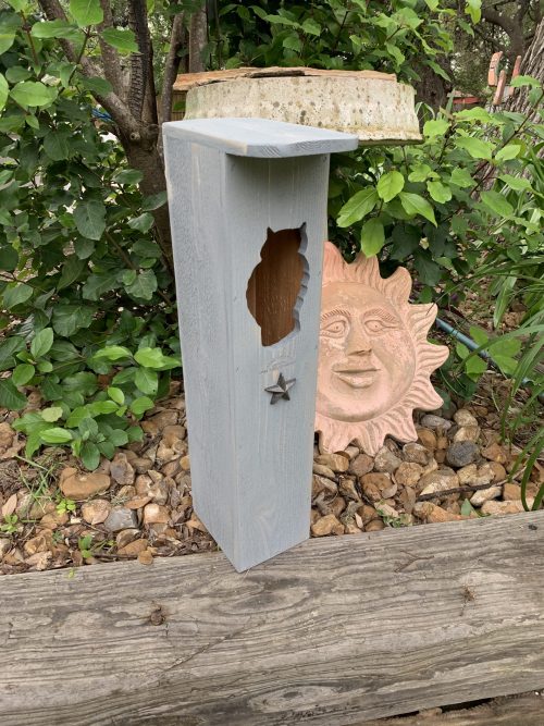 Lone Star Woodcraft cedar birdhouse Owl Nesting Box Screech Owl House 